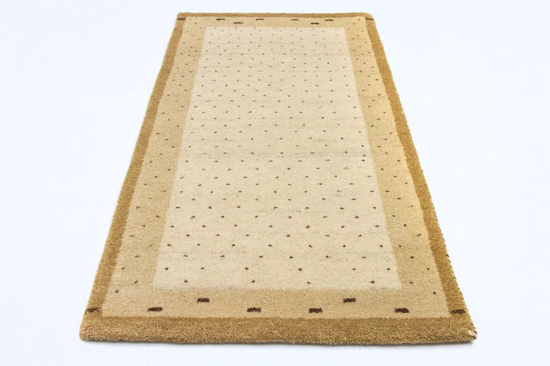Gabbeh Rug - Indus - 136 x 72 cm - beige
