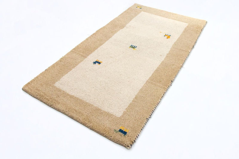 Gabbeh Rug - Indus - 140 x 70 cm - beige