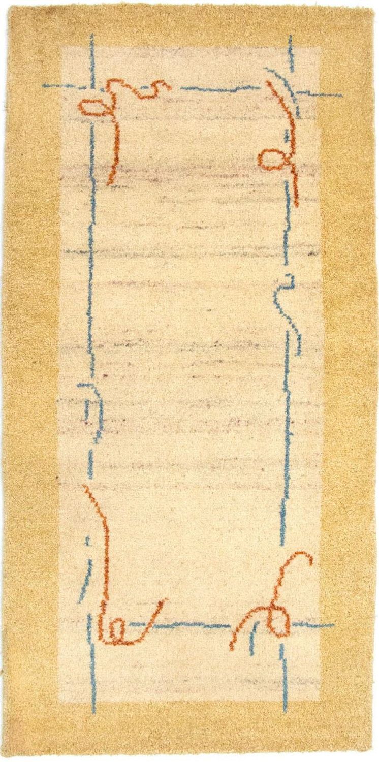 Gabbeh Rug - Indus - 140 x 70 cm - beige