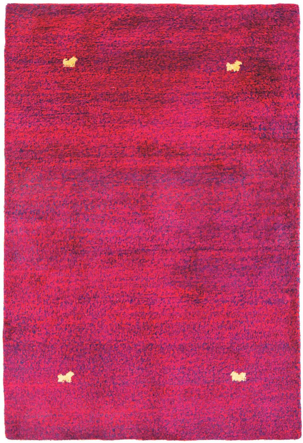 Gabbeh Rug - Indus - 205 x 140 cm - rose