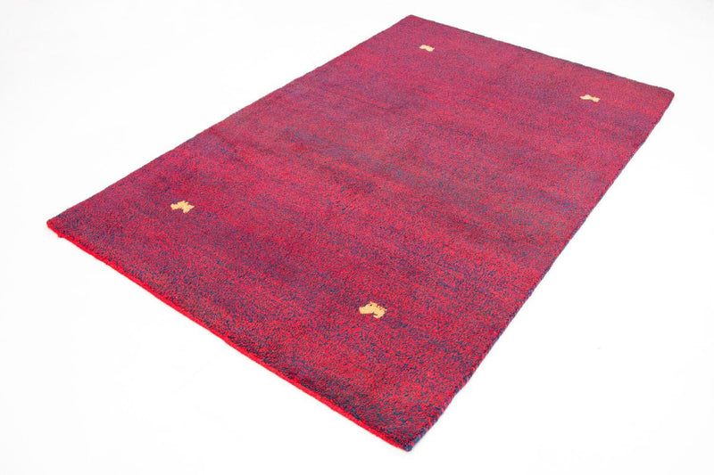 Gabbeh Rug - Indus - 205 x 140 cm - rose