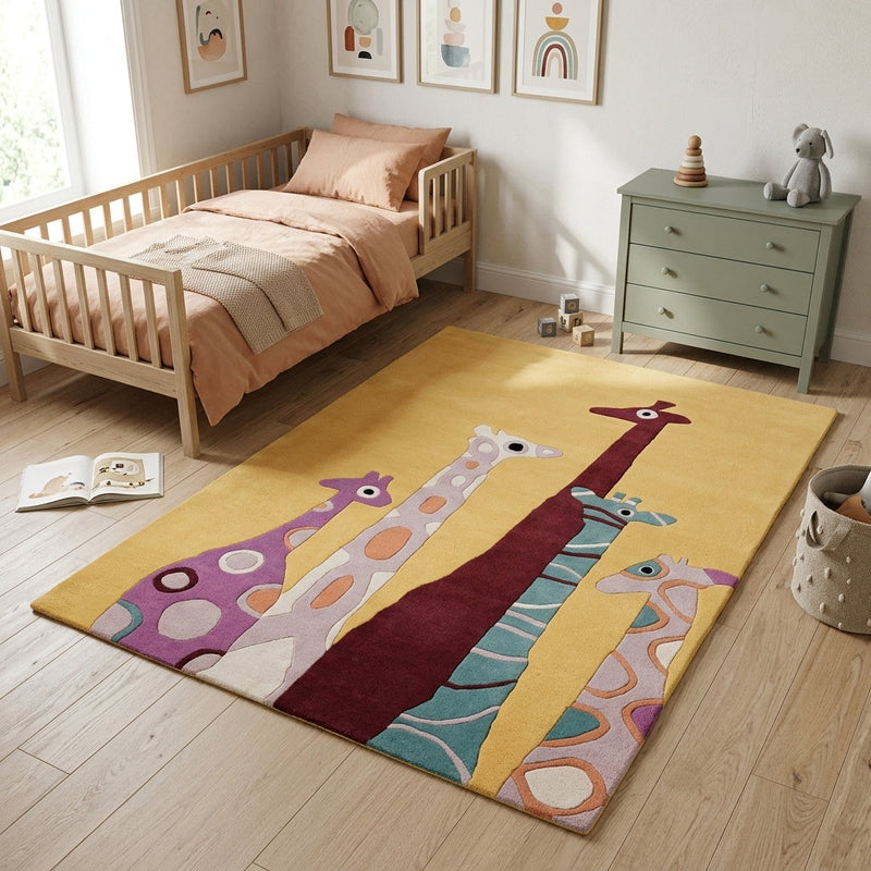 Giraffe Kids Rug