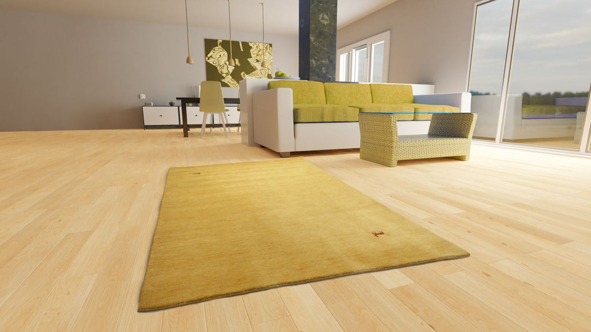 Gabbeh Rug - Indus - 250 x 200 cm - gold