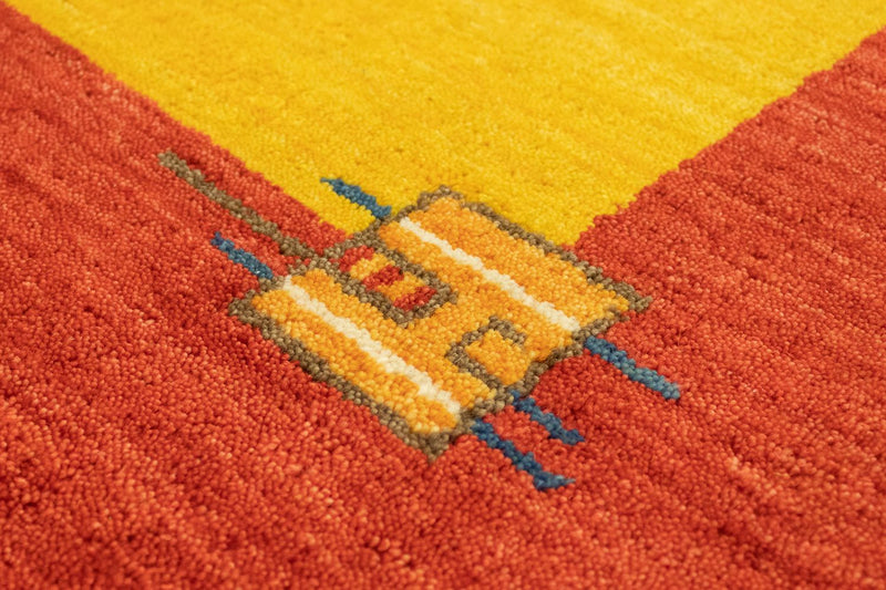 Indo Gabbeh Rug Barossa - Wool Rug