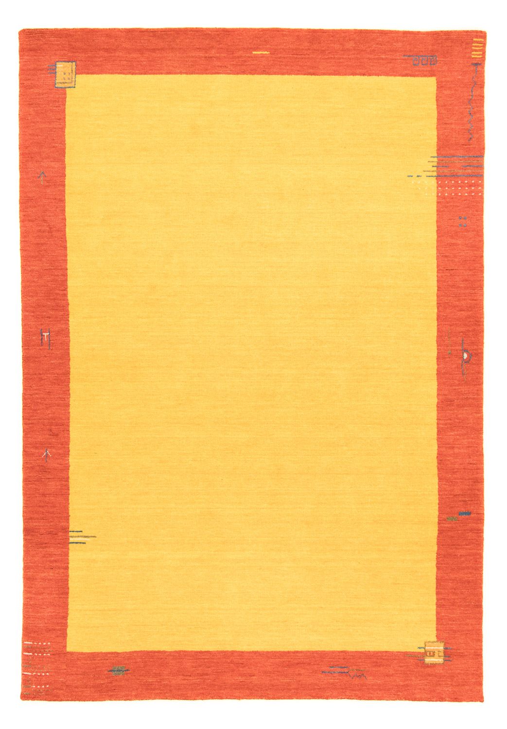 Gabbeh Rug - Indus - 180 x 120 cm - gold