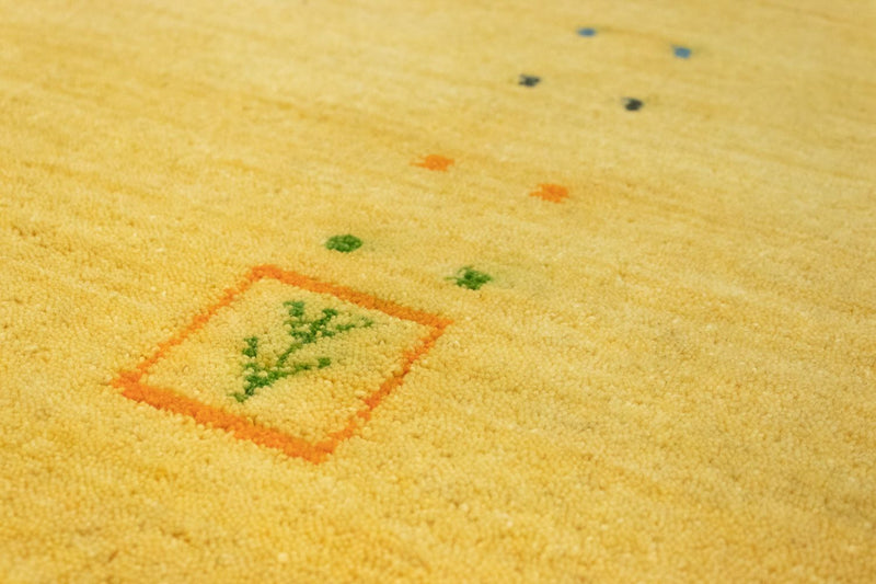 Gabbeh Rug - Indus - 250 x 200 cm - gold