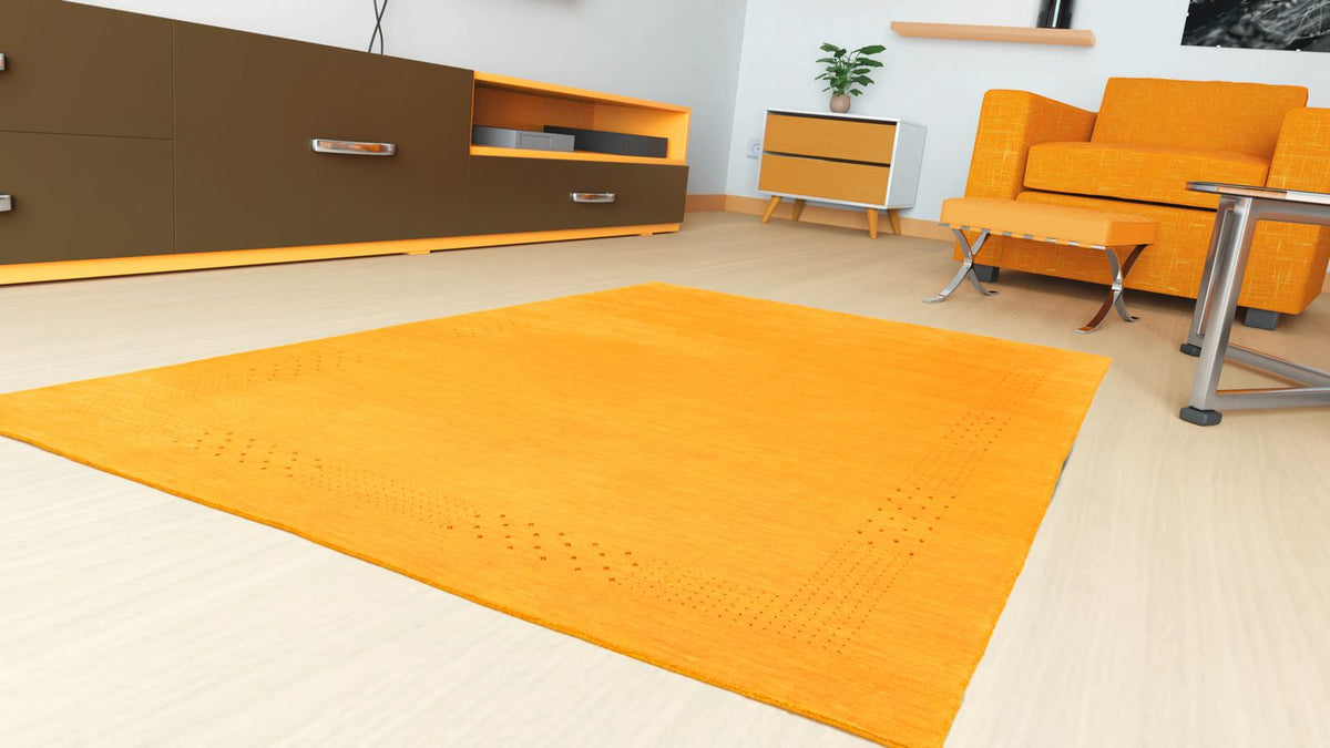 Gabbeh Rug - Indus - 300 x 250 cm - gold