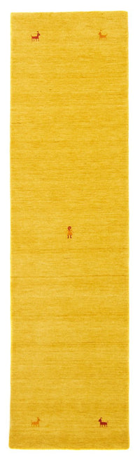 Runner Gabbeh Rug - Softy - 200 x 80 cm - gold