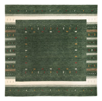 Gabbeh Rug - Loribaft Softy - Aurora Flair - square