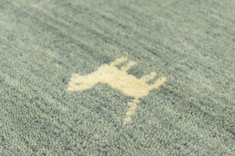 Gabbeh Rug - Indus - 300 x 250 cm - grey