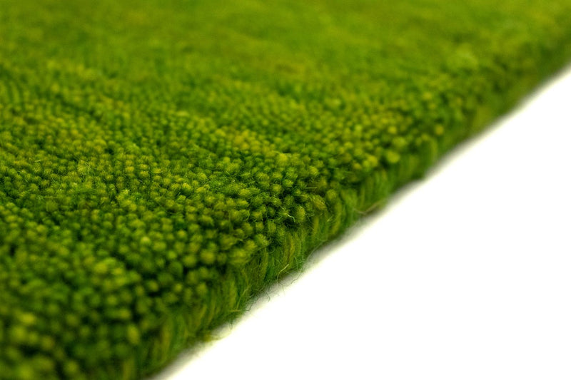 Gabbeh Rug - Indus round  - 200 x 200 cm - green