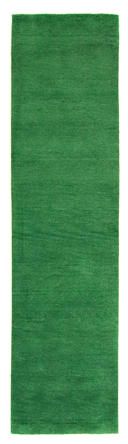 Runner Gabbeh Rug - Indus - 200 x 80 cm - green