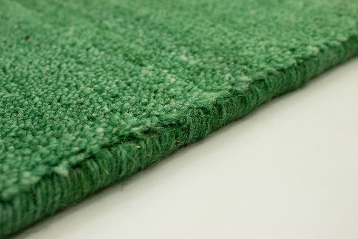 Runner Gabbeh Rug - Indus - 200 x 80 cm - green