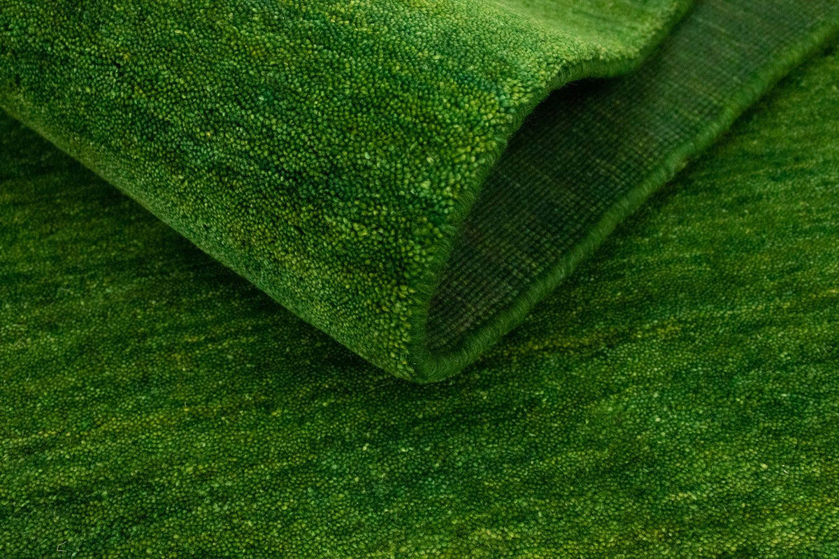 Runner Gabbeh Rug - Indus - 200 x 80 cm - green