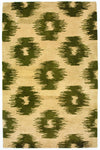 Wool Rug - Wool Rug - Rectangle / Green / 155 x 240 cm Rectangle