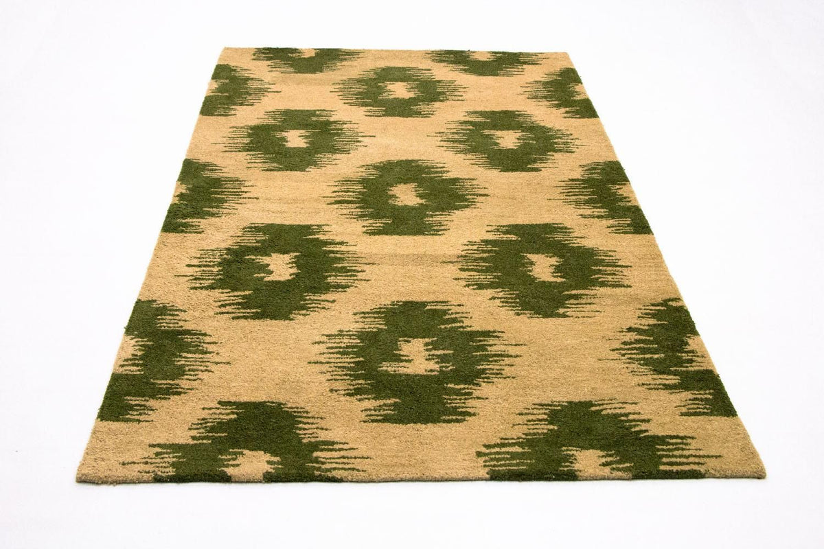 Wool Rug - 240 x 155 cm - green