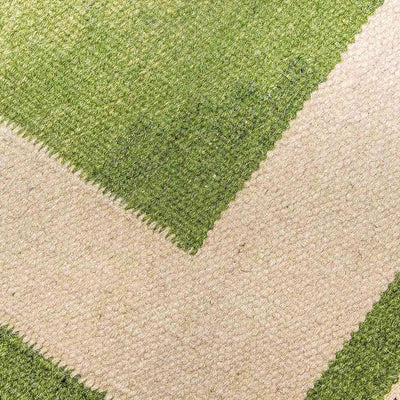 Runner Kelim Rug - Trendy - 250 x 80 cm - green