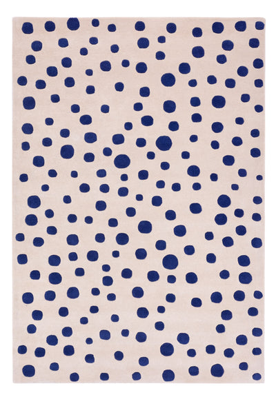 Ground White Wool Rug