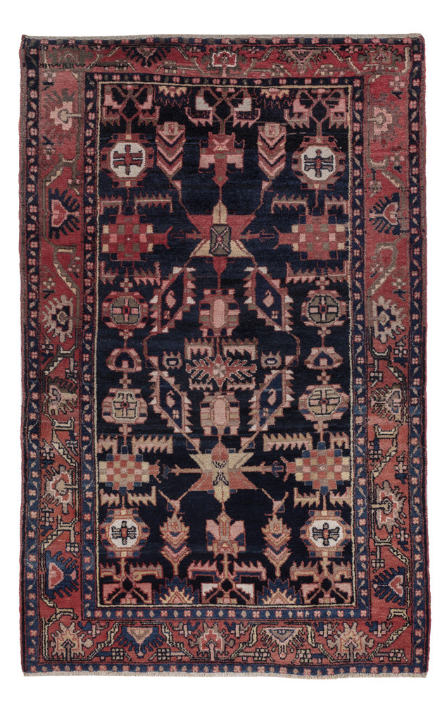 Perser Rug - Nomadic - 216 x 140 cm - dark blue