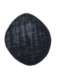 Designer Rug other shape  - 140 x 122 cm - anthracite