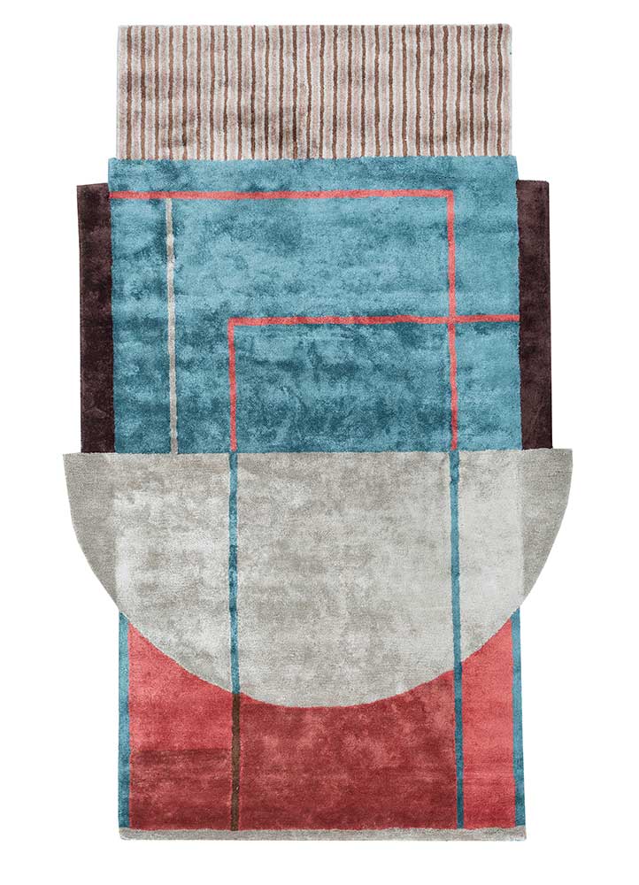 Designer Rug other shape  - 240 x 150 cm - multicolored