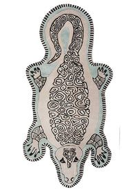 Children's Rug other shape  - 197 x 90 cm - cream