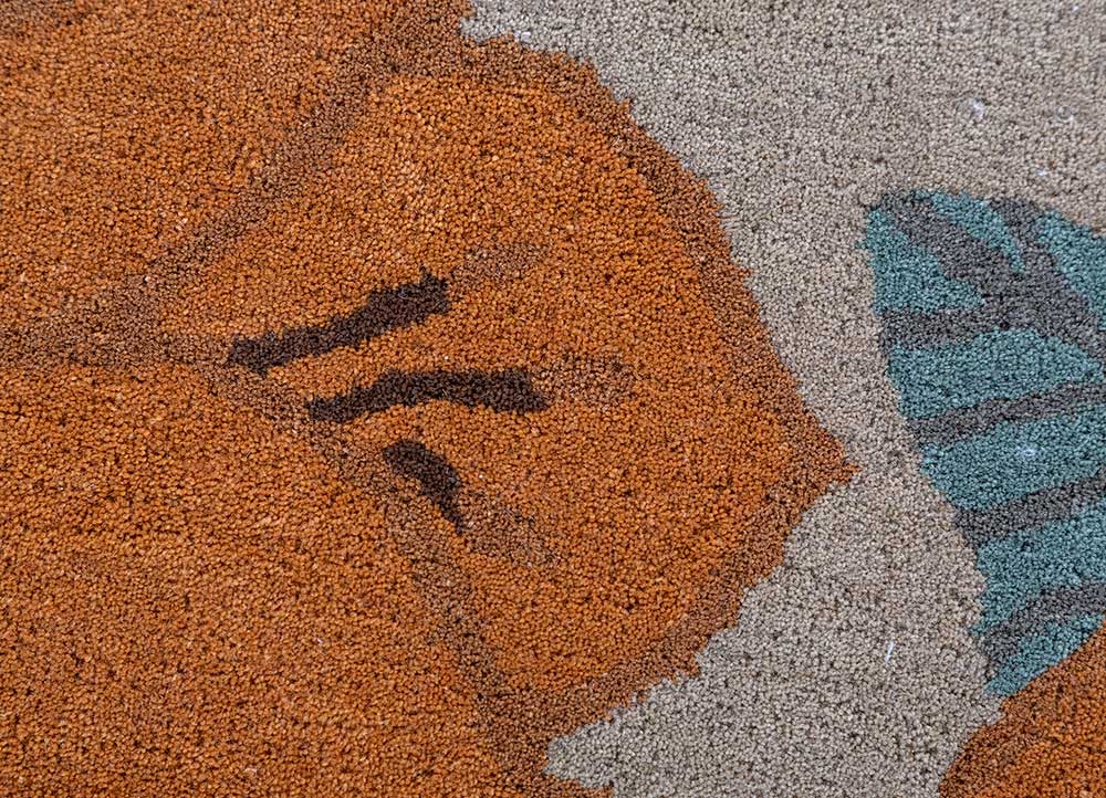 Wool Rug other shape  - 270 x 180 cm - gold