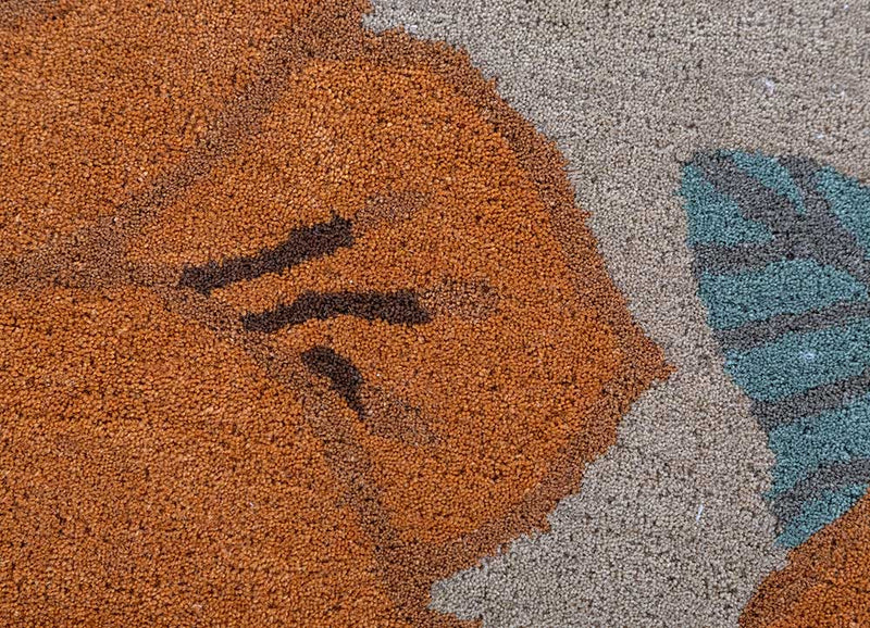 Wool Rug other shape  - 270 x 180 cm - gold