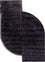 Designer Rug other shape  - 330 x 240 cm - anthracite