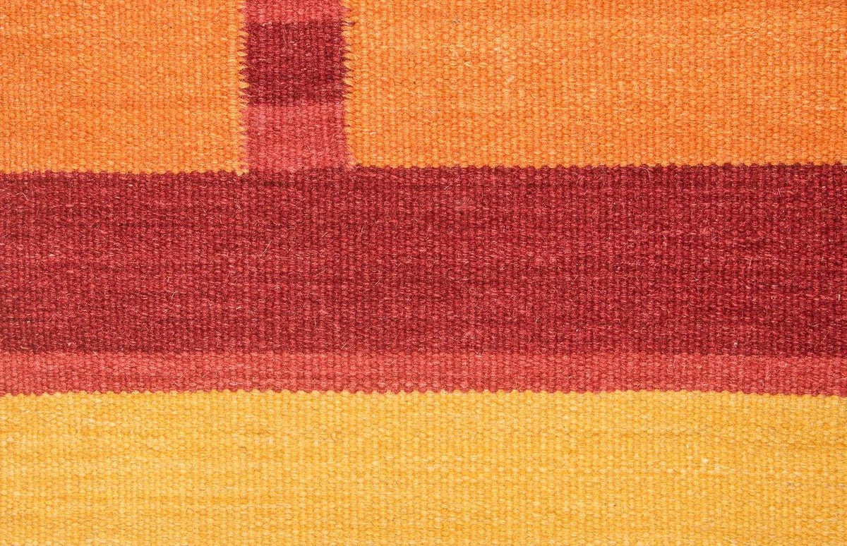 Kelim Rug - Trendy - 205 x 145 cm - orange