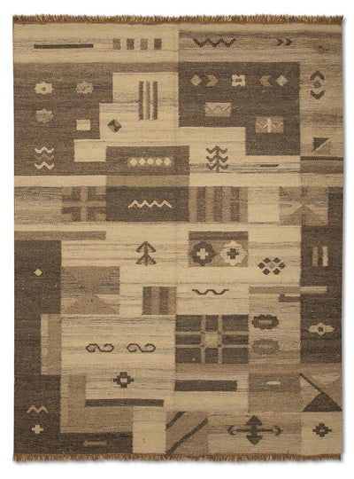 Modern Kilim Rug 140x200cm - Wool Rug