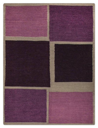 Modern Kilim Rug 145x206cm - Wool Rug