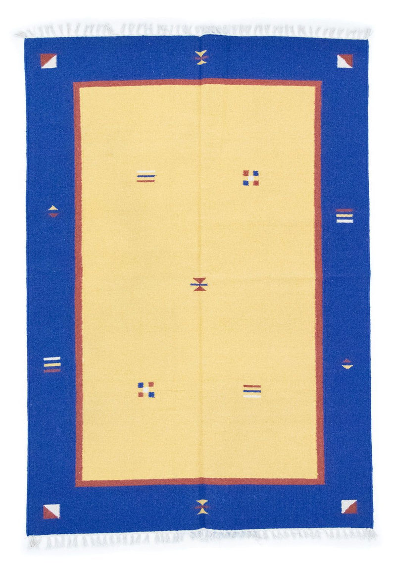 Kelim Rug - Trendy - 200 x 140 cm - yellow