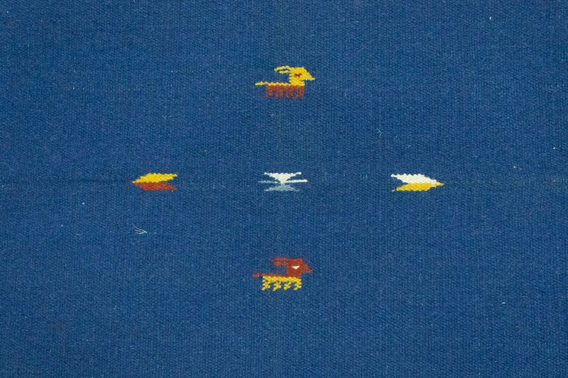 Kelim Rug - Trendy - 180 x 120 cm - blue