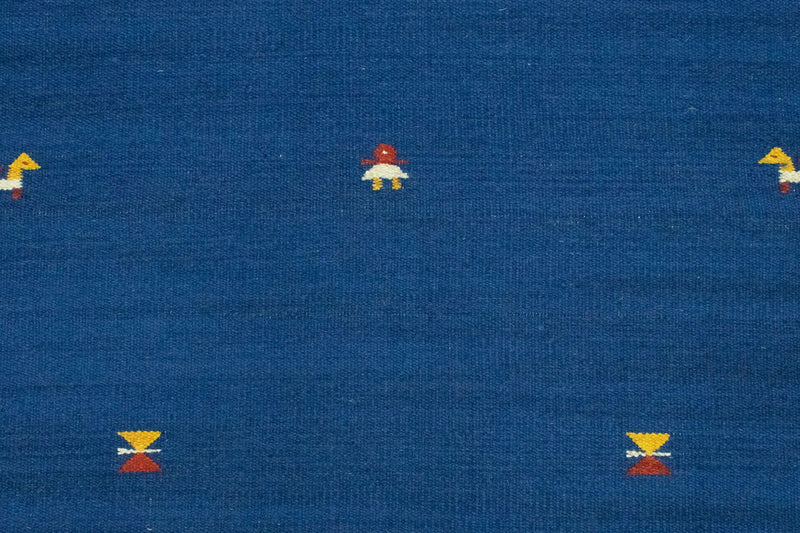 Kelim Rug - Trendy - 180 x 120 cm - blue