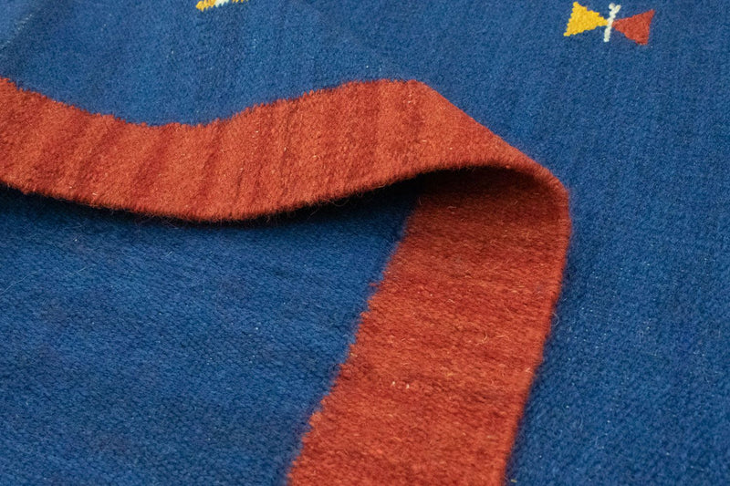 Kelim Rug - Trendy - 180 x 120 cm - blue