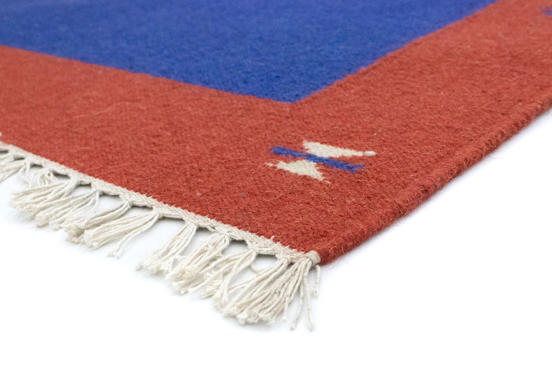 Kelim Rug - Trendy - 180 x 120 cm - blue