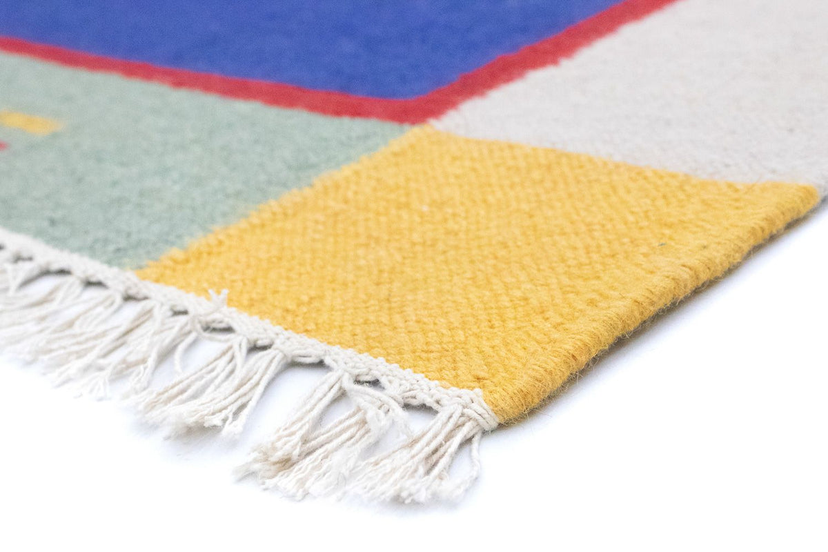 Kelim Rug - Trendy - 180 x 120 cm - blue