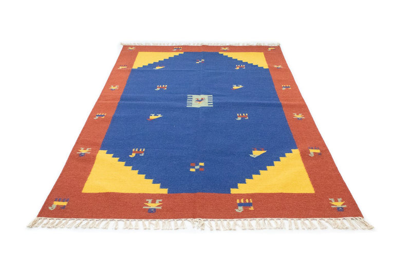 Kelim Rug - Trendy - 200 x 140 cm - blue
