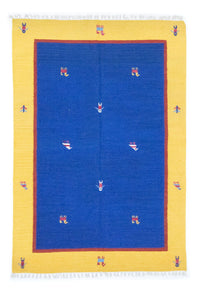 Kelim Rug - Trendy - 200 x 140 cm - blue