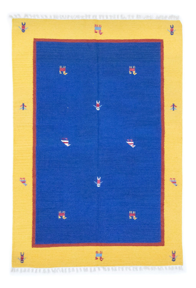 Kelim Rug - Trendy - 200 x 140 cm - blue