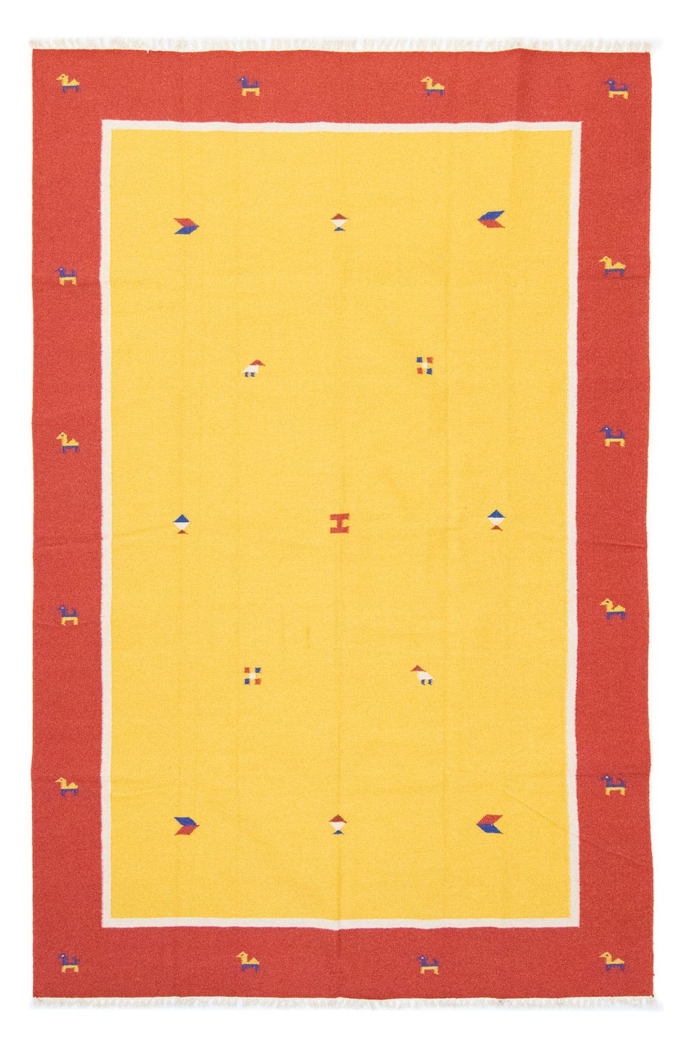Kelim Rug - Trendy - 300 x 200 cm - yellow