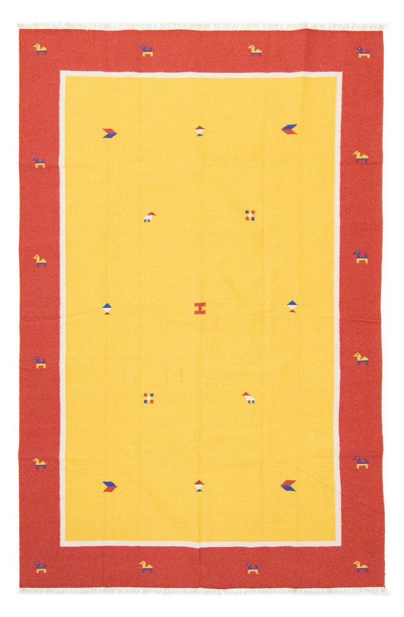 Kelim Rug - Trendy - 300 x 200 cm - yellow