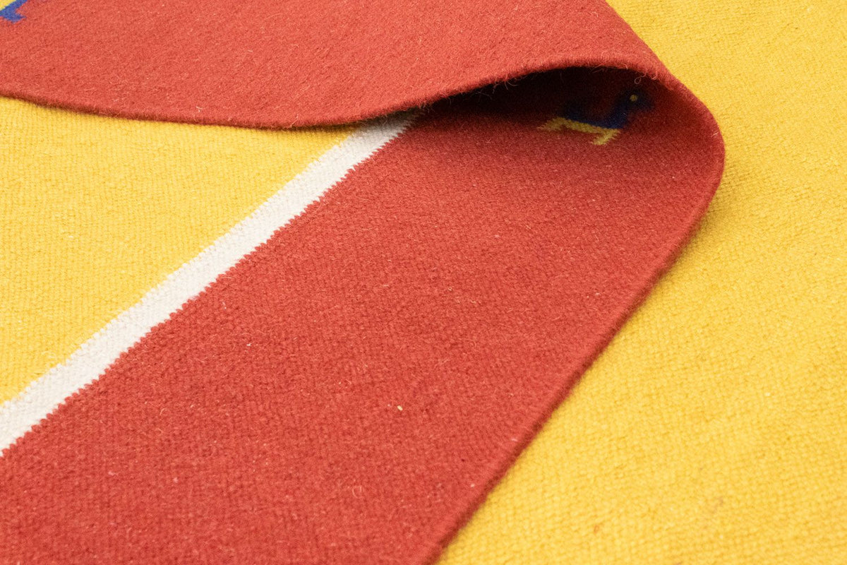 Kelim Rug - Trendy - 300 x 200 cm - yellow