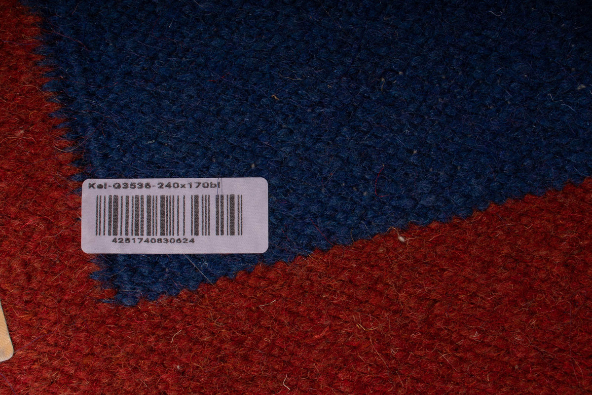 Kelim Rug - Trendy - 240 x 170 cm - dark blue