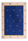 Modern Kilim Rug 170x240cm - Wool Rug - Rectangle / Dark Blue / 170 x 240 cm Rectangle