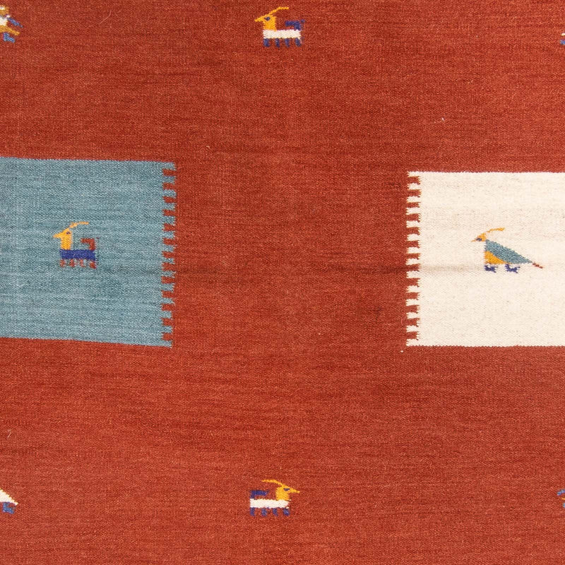 Kelim Rug - Trendy - 240 x 170 cm - dark red