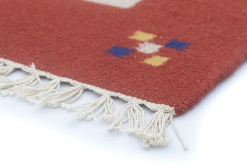 Kelim Rug - Trendy - 200 x 140 cm - yellow