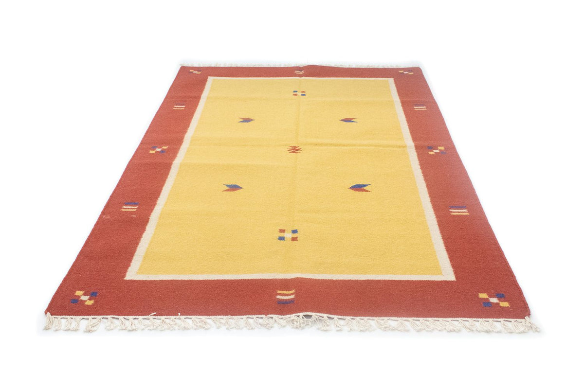 Kelim Rug - Trendy - 200 x 140 cm - yellow