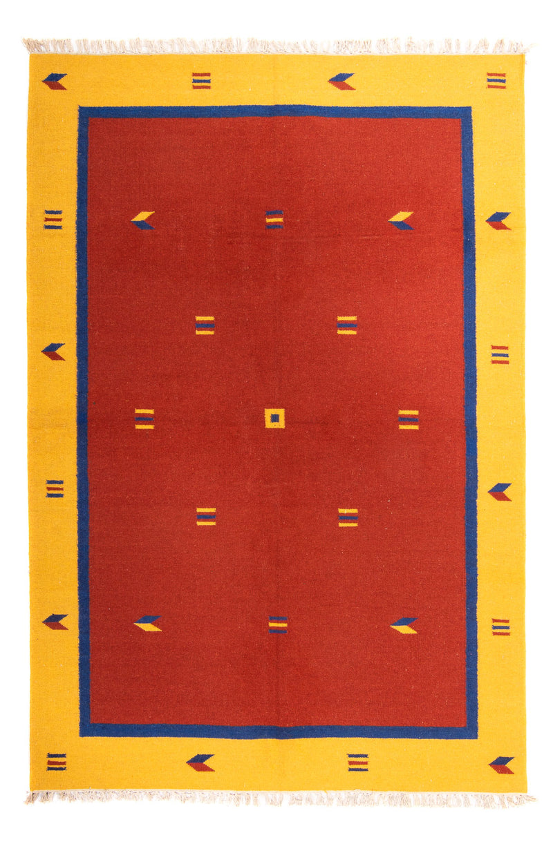 Kelim Rug - Trendy - 240 x 170 cm - dark red